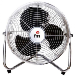 Ventilateur de Sol Grupo FM F30 &Oslash; 30 cm 55W Noir - Marque: Grupo FM - Couleur principale: Noir