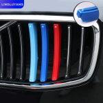 Volvo xc60 xc90 s90 v90 xc40 s60 v60 CC keskmise v&otilde;rguga kolmev&auml;rviliste ribade kaunistamiseks m&otilde;eldud autotarvikute jaoks 2018-2021 xc60
