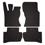 Dywaniki samochodowe gumowe do: Jaguar F-Pace SUV (2016-) - czarne, dopasowane