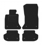 Dywaniki samochodowe welurowe do: BMW 5 F11_FL kombi, touring (2013-2017) anthra