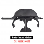 Auto tagumine topsihoidja kronstein kahe auguga plastikust keskkonsooli topsihoidja asendusautode tarvikud BMW E39 jaoks 1997-2003 Driver Left