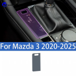For Mazda 3 -2025 Car interior center console protective sticker interior decorative strip TPU protective sticker refit PPF Right-hand drive