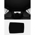 For volvo EX30 Car Windshield Sun Shade Cover skylight Window Sun Protection Curtain UV Ray Blocker Privacy Curta 1pcs black