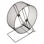 Vastupidav rauast hamstri treeningratas v&auml;ikeloomade j&otilde;u ja heaolu s&auml;ilitamiseks 32x19x36.5cm