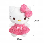 32-24cm Hello Kitty pehmem&auml;nguasi Kawaii roosiline My Melody multikategelane Anime pehmed loomad pehme m&auml;nguasi t&uuml;druk laste s&uuml;nnip&auml;evakingitused