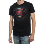 bioworld DC Comics Superman Terasmees Logo Meeste Must T-s&auml;rk (Keskmine) S mitmev&auml;rviline
