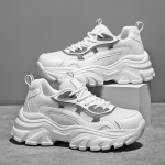 TUINANLE tossud, naiste mood, vulkaniseeritud kingad, naiste disaineri platvorm, paksud tossud, 35&ndash;44 meeste kingad 44 valge