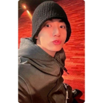 BTS JUNGKOOK l MA OLEN IKKA MOVlE JAAPAN BENEFlT Ametlik fotokaart ClNEMA Jung Kook WEEK 4 / #1 red