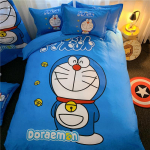 Jaapani anime Tekk Tekikott Padjap&uuml;&uuml;r 3D Prinditud D-Doraemon Voodipesukomplekt Tekikate Lastele ja T&uuml;drukutele Poistele Teismelistele EU Single(135*200cm)3pcs