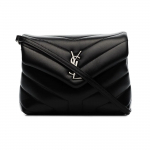 Saint Laurent Loulou Toy Tepitud &Otilde;lakott Nero Naiste &Otilde;lakotid Must 630951-DV706-1000 Basic Set (Bag+Dust Bag)