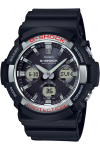 Casio p&auml;ikesetoitega must G-Shock GAW-100-1AJF meeste raadiojuhitav kell, must