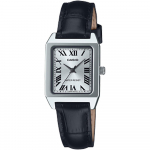 Casio Kvartsist analoogkell roostevabast terasest rihmadega LTP-B150L-7B1EF Naiste rihm, Must/Valge, Rihmad, Must/Valge,