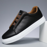 Luksuslikud meeste nahast tossud, kauboi mokassiinid, mood, klassikaline, igasuguste m&auml;ngude vabaajajalatsite trend, meeste kingad, Zapatillas De Hombre 39 must