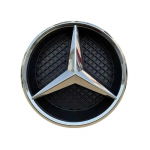 3D auto iluv&otilde;re embleem T&auml;he m&auml;rk Esiv&otilde;re logo Mercedes Benzi jaoks W204 W205 W213 X253 A B C E S CLA GLB GLC GLE GLS Tarvikud W204 185mm