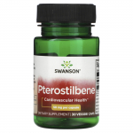 Swanson, pterostilbeen, 50 mg, 30 taimekapslit