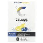 Celsiuse j&auml;rgi, Live Fit, mustikalimonaad, kaasaskantav 14 pakk, 0,19 untsi (5,48 g) Iga