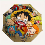 One Piece meeskonna automaatselt kokkupandav vihmavari, iseenesest avanev/sulguv, vastupidav tuulekindel reisimisvihmavari v&auml;liseikluste jaoks a0826035