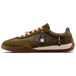 Converse Run Star Trainer Nylon Low top Casual Shoes Unisex Olive Green A18871C 38.5 black