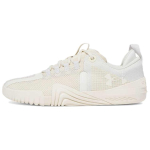 Under Armour Reign 6 Slip Resistant Abrasion Resistant Low top Training Shoes Men's Beige 3027341-142 42 white