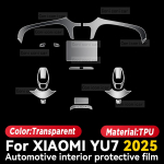 For XIAOMI YU7 2025 Car Interior Protection Anti-Scratch TPU Film trument Center Control Navigation Accessories A