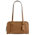 Coach Swing Zip 25 Moodne Klassikaline &Uuml;hev&auml;rviline Nahast &Otilde;lakott Keskmine Naiste &otilde;lakott Meepruun CM565-B4T7J Basic Set (Bag+Dust Bag)