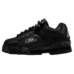 FILA Abrasion Resistant Lightweight Wear resistant And Lightweight Low top Casual Shoes Men's Black Korean Style 1RM01951D_001 41 black