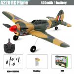 Uus A220 Camouflage P40 mudel, kaugjuhtimispult Lennuk 4 kanalit 3D 6G Stunt 2.4G Raadio Tugev V&otilde;imsus V&otilde;itleja Elektriline V&auml;lim&auml;nguasi T&auml;iskasvanutele Lastele Kingitus