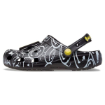 Crocs Classic Smiley World Klounid Must Valge 207971-0C4 34-35 black