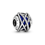 Pandora Sinine Galaktika 925 H&otilde;bedast Ripats Naiste ehted 796361NCB Blue/Silver,F