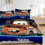 3 tk Disney Autod Kollektsioon Takso Mater Tekikott Komplekt Multikate Teemaline Voodi Tekikott Komplekt Armas Tegelane Magamistoa Kaunistus Voodi Tekikott Komplekt Nelja Hooaja (1 Kate + 135x200cm
