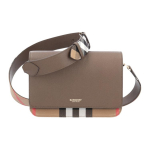 Burberry logo reguleeritav eemaldatav &otilde;larihm nahast &otilde;lakott naiste &otilde;lakott pruun 81133991 Basic Set (Bag+Dust Bag)