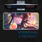 Kawaii S-spy X FamilyKawaii S-spy X Family Hiirematt M&auml;ngur Helendav LED Hiirematt M&auml;ngulaud RGB Lauamatt Klaviatuur PC Hiir RGB600x300x3mm