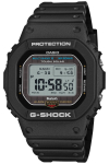 Casio G-SHOCK GW-BX5600-1JF, Tough Solar Bluetooth nutitelefoni &uuml;hendus, K&otilde;rge kontrastsusega MIP LCD, Keskkonnas&otilde;bralik biomass