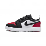 Air Jordan 1 Low ALT PS Bred Toe 2.0 Laste tossud Valge Varsity-Punane Must DR9748-161 31.5