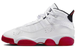 Jordan 6 Rings Valge &Uuml;likoolipunane GS 323419-160 37.5