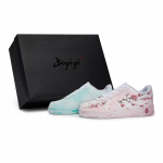 Nike Air Force 1 Rula Kingad Unisex Madal Valge/Roosa/Ts&uuml;aan/Pruun CW2288-111(Team80-S-BOX) 37.5