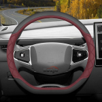 Nahast auto roolikatete Jaecoo J7 J8 J5 7 5 8 2025 2026 Tarvikud burgundiapunane