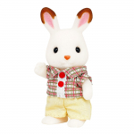 Sylvanian Families Nukk J&auml;nesepere &Scaron;okolaadij&auml;nes ST-m&auml;rgiga Sertifitseeritud Vanus M&auml;nguasi Nukumaja Sylvanian Families Epoch [&Scaron;okolaad - Poiss] U-63 3+ Co.,