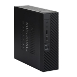 M06 Mini ITX arvutikorpus Pordid Kiire 3 HD-&uuml;hilduv AUDIO USB 2 Soojuseraldus Rullitud USB 2.0 black