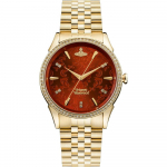 Vivienne Westwood VV208RDGD Oranži sihverplaadiga Naiste K&auml;ekell 38 mm kuld