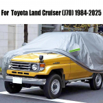 Toyota Land Cruiserile (J70) 1984-2025 Universaalne sobivus K&otilde;ikideks aastaaegadeks T&auml;ielik auto kate P&auml;ikese, Vihma, Lumega ja Vee eest Kaitsmiseks hall v&auml;rv