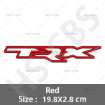 1 tk 3D metallist TRX t&auml;hekujuline embleem Auto k&uuml;lgtiiva kleebis TRX logo Tagaluugi m&auml;rk Tagaluugi kleebised Tarvikud Auto stiil