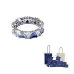 Swarovski Millenia Kristalliga Kokteilis&otilde;rmus 50-Original Brand Box And Bag (Color Random) sinine