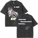 Pestud Vintage Viktor Tsoi Kino &Ouml;&ouml; Graafilised T-s&auml;rgid Unisex Naistele Vabaaja Puuvillased &Uuml;le suuruse Streetwear Klassikalised Vene Rock T-s&auml;rgid S mitmev&auml;rviline