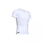 Under Armour HeatGear Taktikaline HeatGear&reg; Kompressioon V-kaelusega T-s&auml;rk T-s&auml;rk Meeste Valge 1216010-100 SM