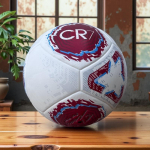 2025 Cristiano Ronaldo CR7 jalgpall 5 suurusega jalgpall allkiri k&otilde;rgekvaliteediline ametlik jalgpall valge