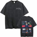 R&auml;ppar The Weeknd Muusikaalbumi Kaanega Vintage Happega Pestaud T-s&auml;rk Mehed Naised R&otilde;ivad Hip Hop Mood Popmuusika T-s&auml;rgid Streetwear S