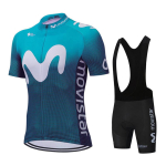 Uus Movistar Jalgrattas&auml;rk L&uuml;hikeste Varrukatega 2026 Meeskond Meeste Jalgratta P&uuml;ksid R&otilde;ivad Maillot Jalgrattakomplektid MTB R&otilde;ivad Ropa Ciclismo M blue