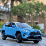 Jkm 1:32 Rav4 Maastur Die-cast ja M&auml;nguautod Metallist Autode Mudel Amordid Heli Valgus Kollektsioon Autode M&auml;nguasjad Kingitus