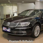 Volkswagen Phaeton 11-16 Poritiiva vooder Pritsmekaitse Ratta kaitseklamber gray